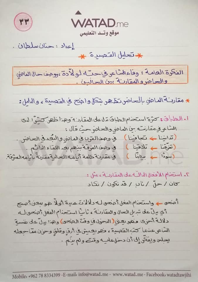 قصيده ولاده لابن زيدون